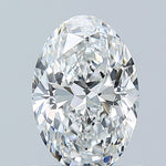 GIA 0.90 Carat Oval Natural Diamond