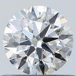 GIA 0.52 Carat Round Brilliant Natural Diamond 鑽石