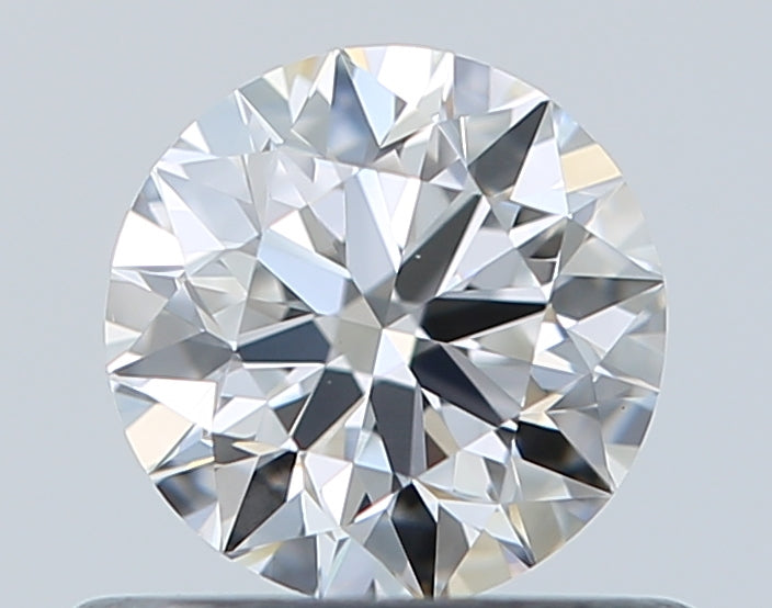 GIA 0.52 Carat Round Brilliant Natural Diamond 鑽石