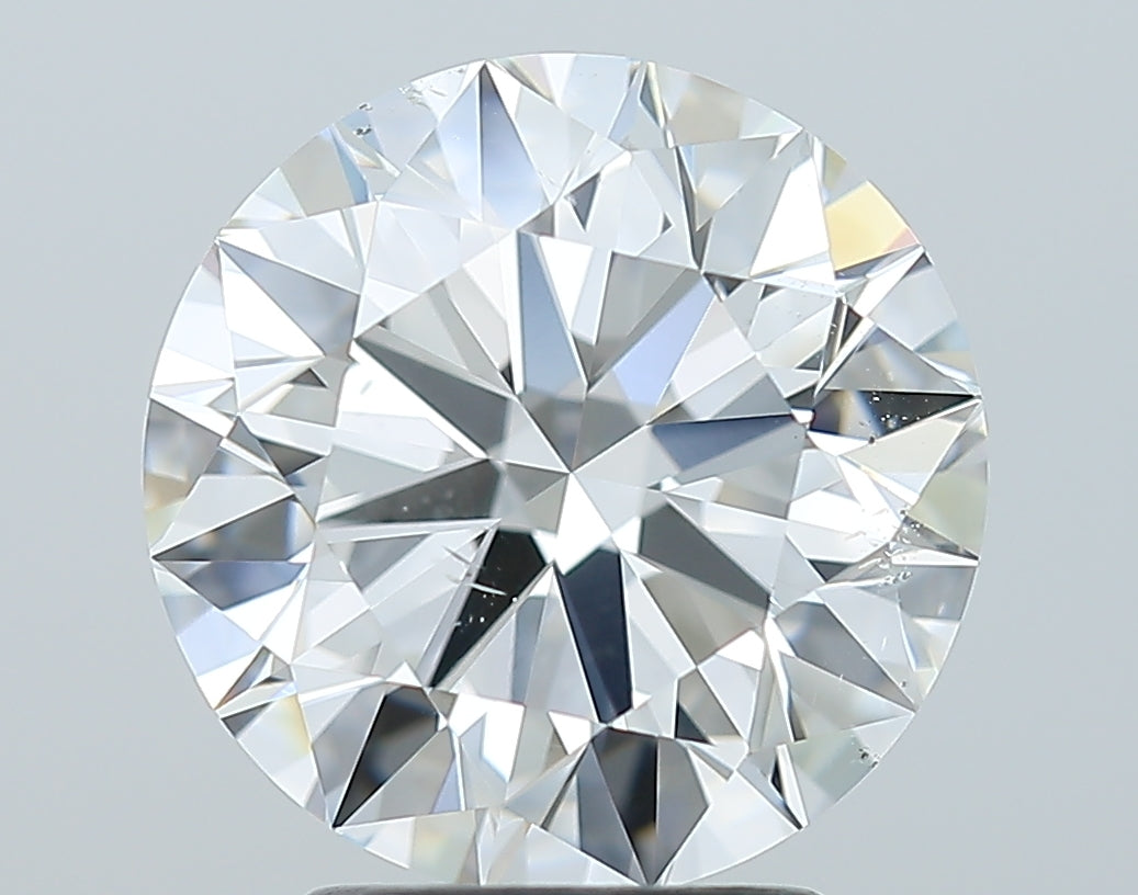 GIA 3.21 Carat Round Brilliant Natural Diamond 鑽石