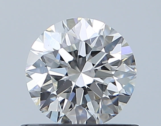 GIA 0.63 Carat Round Brilliant Natural Diamond 鑽石