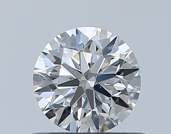 GIA 0.52 Carat Round Brilliant Natural Diamond 鑽石
