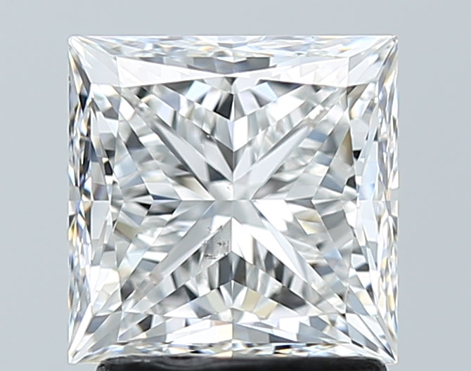 GIA 2.02 Carat Princess Cut Natural Diamond 鑽石