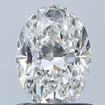 GIA 0.90 Carat Oval Natural Diamond