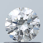 GIA 0.50 Carat Round Brilliant Natural Diamond