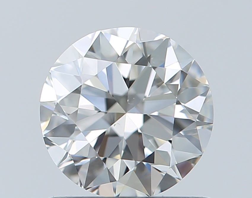 GIA 0.74 Carat Round Brilliant Natural Diamond 鑽石