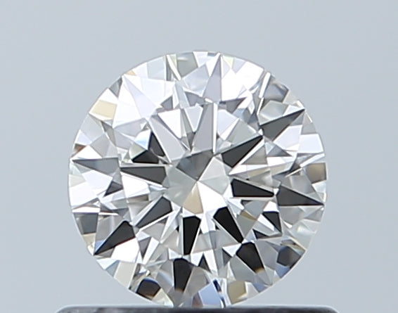 GIA 0.50 Carat Round Brilliant Natural Diamond