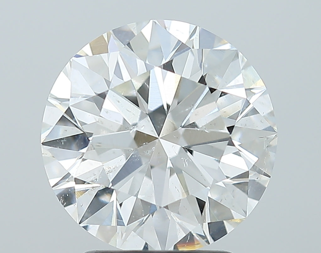 GIA 2.81 Carat Round Brilliant Natural Diamond 鑽石