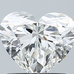 GIA 1 Carat Heart Natural Diamond 鑽石
