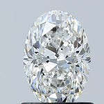 GIA 1.00 Carat Oval Natural Diamond