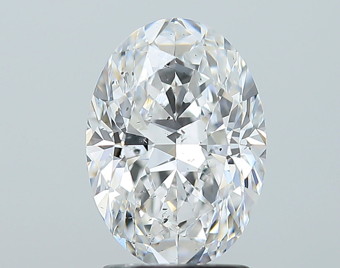 GIA 2 Carat Oval Natural Diamond 鑽石