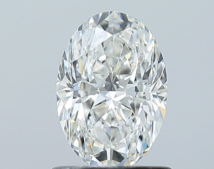 GIA 0.90 Carat Oval Natural Diamond