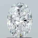 GIA 0.9 Carat Oval Natural Diamond 鑽石
