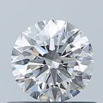 GIA 0.50 Carat Round Brilliant Natural Diamond