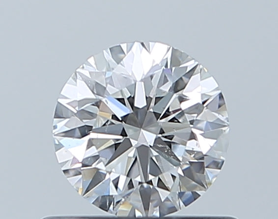 GIA 0.50 Carat Round Brilliant Natural Diamond