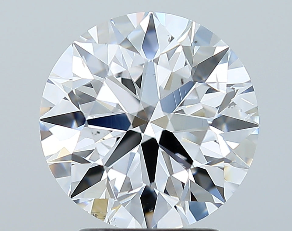 GIA 2.52 Carat Round Brilliant Natural Diamond