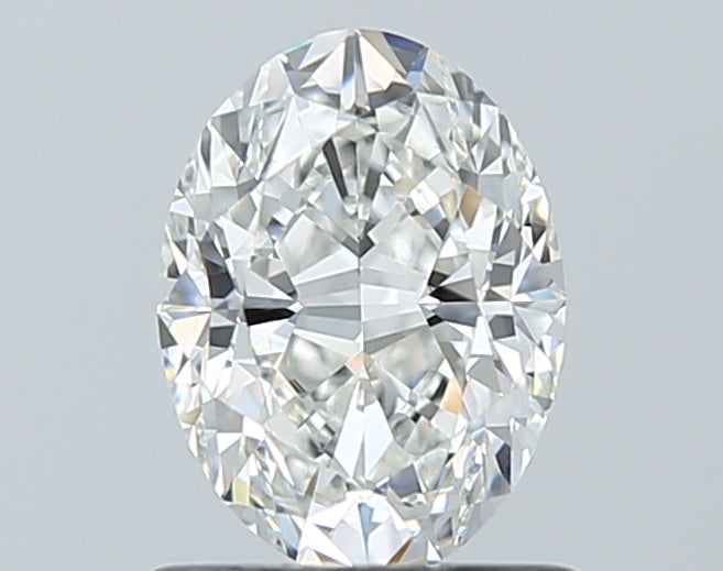 GIA 0.90 Carat Oval Natural Diamond