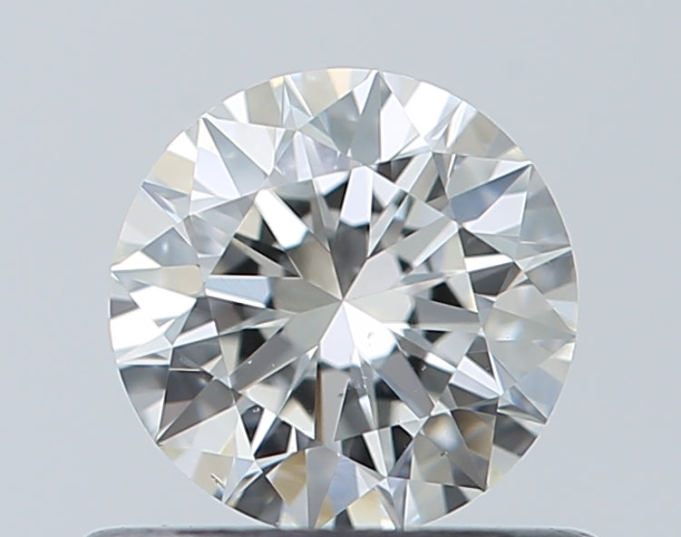 GIA 0.52 Carat Round Brilliant Natural Diamond 鑽石