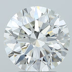 GIA 2.7 Carat Round Brilliant Natural Diamond 鑽石