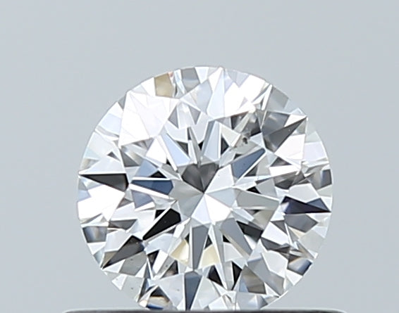 GIA 0.52 Carat Round Brilliant Natural Diamond 鑽石