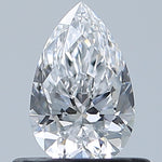 GIA 0.53 Carat Pear Natural Diamond 鑽石