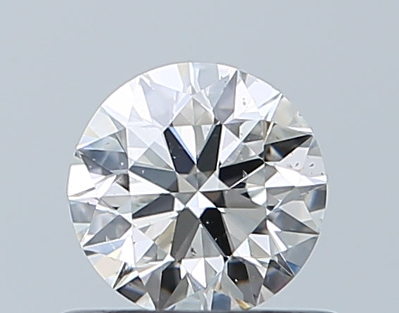 GIA 0.52 Carat Round Brilliant Natural Diamond 鑽石