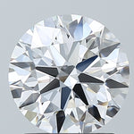 GIA 1.57 Carat Round Brilliant Natural Diamond 鑽石
