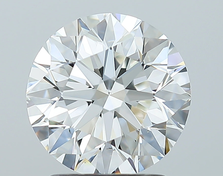 GIA 2 Carat Round Brilliant Natural Diamond 鑽石