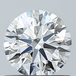 GIA 0.71 Carat Round Brilliant Natural Diamond 鑽石
