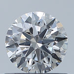 GIA 0.57 Carat Round Brilliant Natural Diamond 鑽石