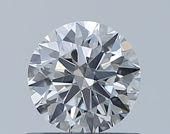 GIA 0.57 Carat Round Brilliant Natural Diamond 鑽石