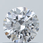 GIA 0.51 Carat Round Brilliant Natural Diamond 鑽石