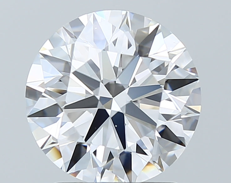 GIA 2.01 Carat Round Brilliant Natural Diamond 鑽石