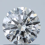 GIA 0.6 Carat Round Brilliant Natural Diamond 鑽石
