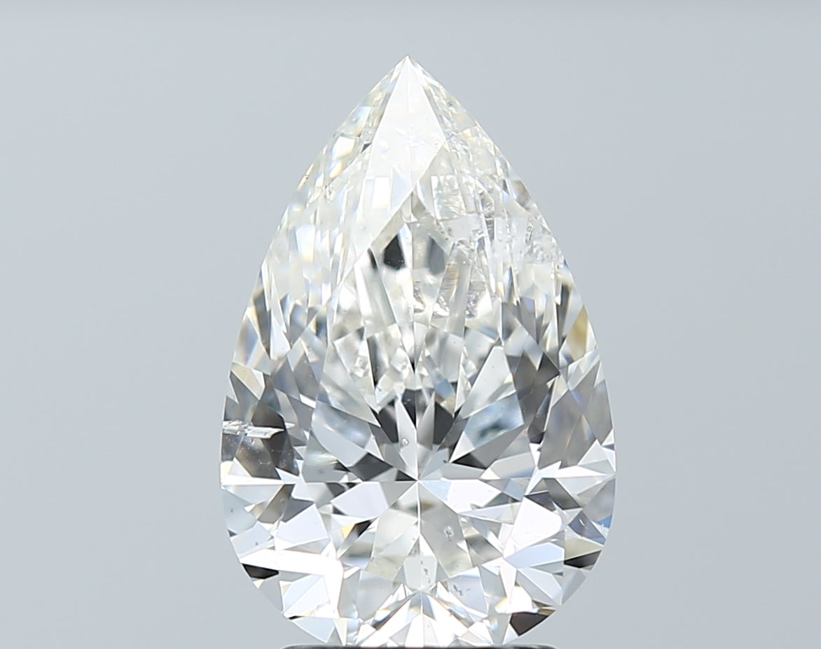 GIA 3.03 Carat Pear Natural Diamond 鑽石