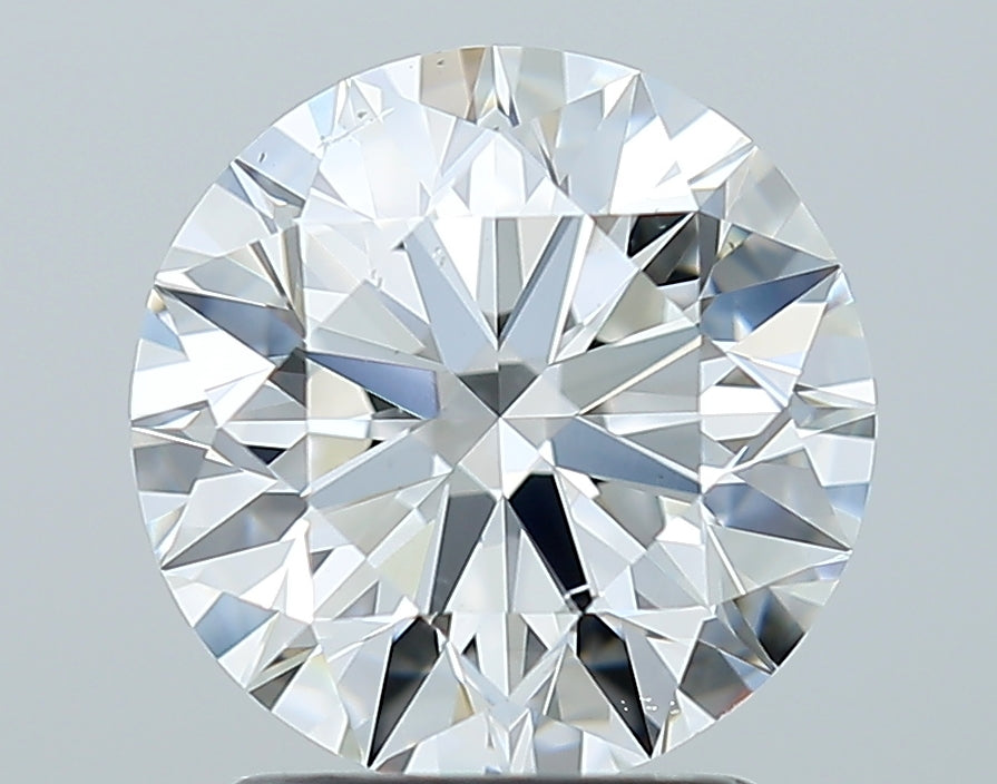 GIA 2.01 Carat Round Brilliant Natural Diamond 鑽石