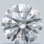GIA 0.53 Carat Round Brilliant Natural Diamond 鑽石