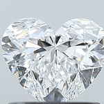 GIA 0.91 Carat Heart Natural Diamond