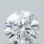 GIA 0.5 Carat Round Brilliant Natural Diamond 鑽石