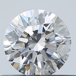 GIA 0.5 Carat Round Brilliant Natural Diamond 鑽石