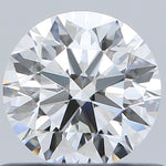 GIA 0.57 Carat Round Brilliant Natural Diamond 鑽石