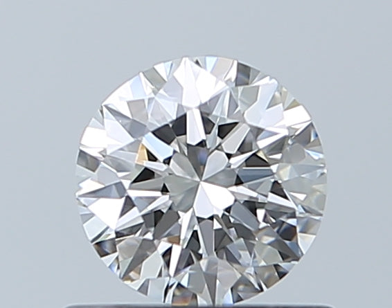 GIA 0.50 Carat Round Brilliant Natural Diamond