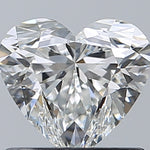 GIA 0.90 Carat Heart Natural Diamond