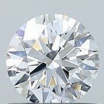 GIA 0.66 Carat Round Brilliant Natural Diamond 鑽石