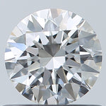 GIA 0.58 Carat Round Brilliant Natural Diamond 鑽石