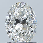 GIA 0.90 Carat Oval Natural Diamond