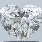 GIA 0.90 Carat Heart Natural Diamond