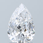 GIA 1.00 Carat Pear Natural Diamond