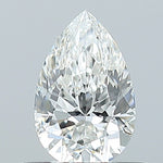 GIA 0.54 Carat Pear Natural Diamond 鑽石