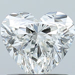 GIA 0.90 Carat Heart Natural Diamond